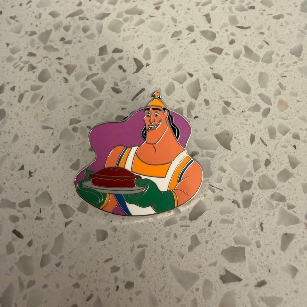Disney Magical Chefs Kronk Enamel Pin with Black Accent
